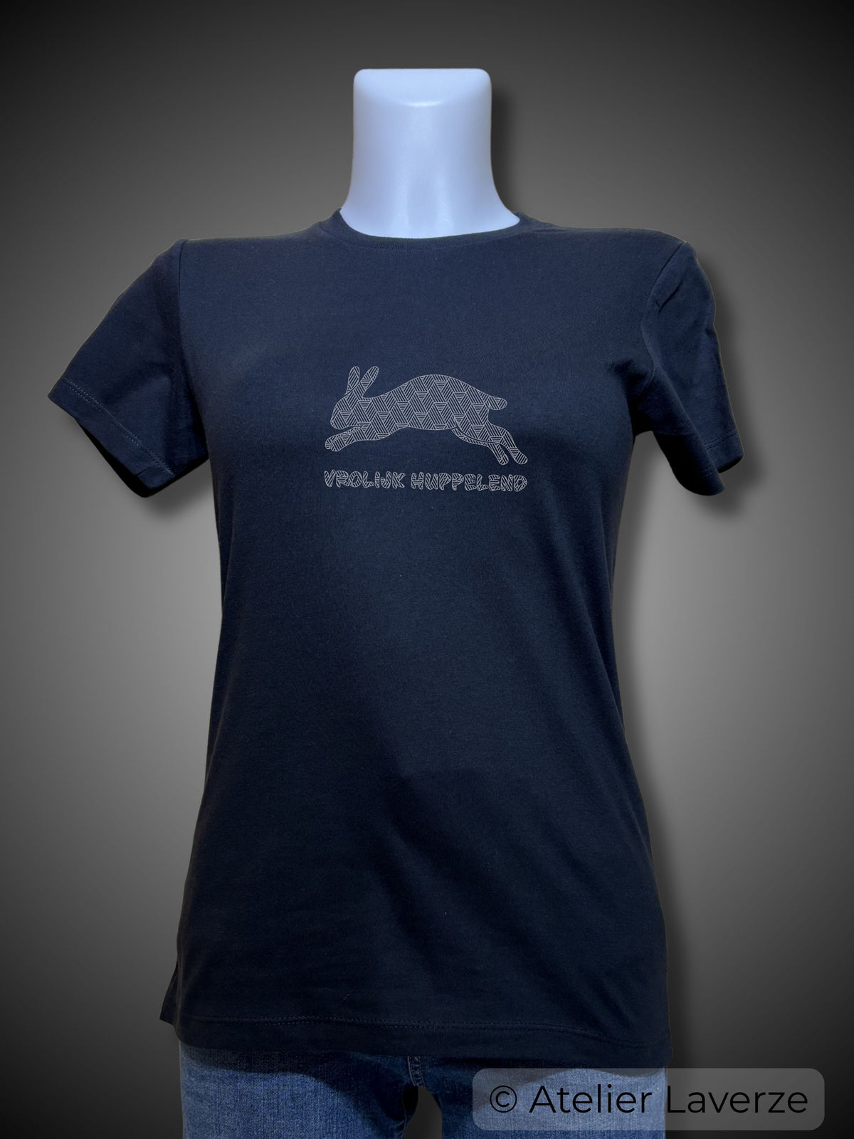 Dames T-shirt / Vrolijk Huppelend
