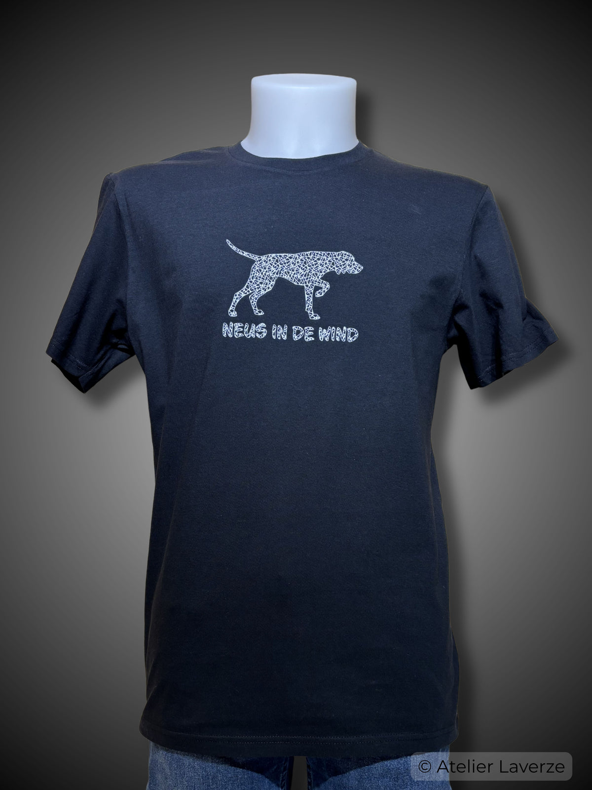 Unisex T-shirt / Neus in de wind