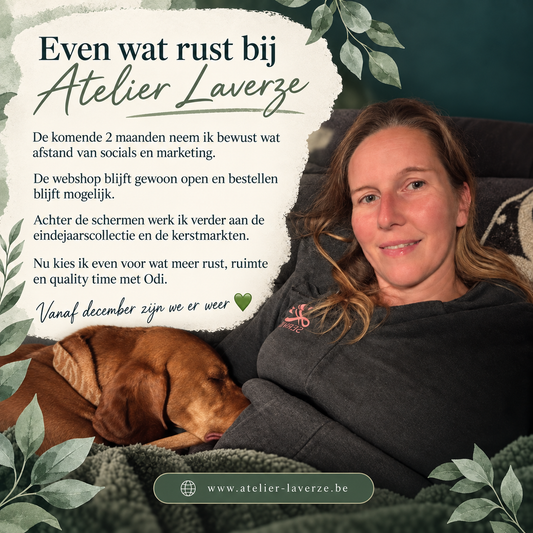 Even wat rust na een drukke zomer 💚