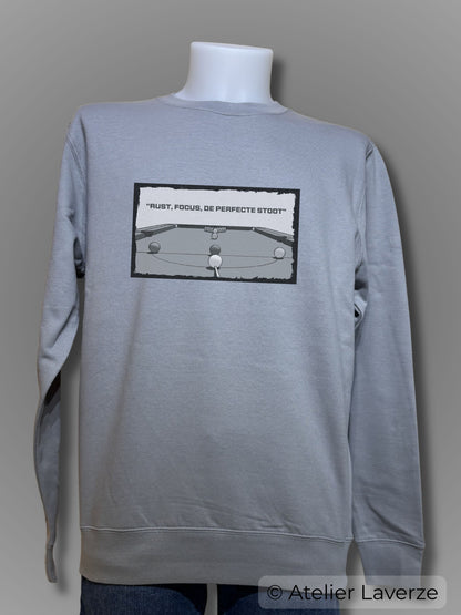 Unisex Sweater / Rust, Focus, De Perfecte Stoot T-shirt