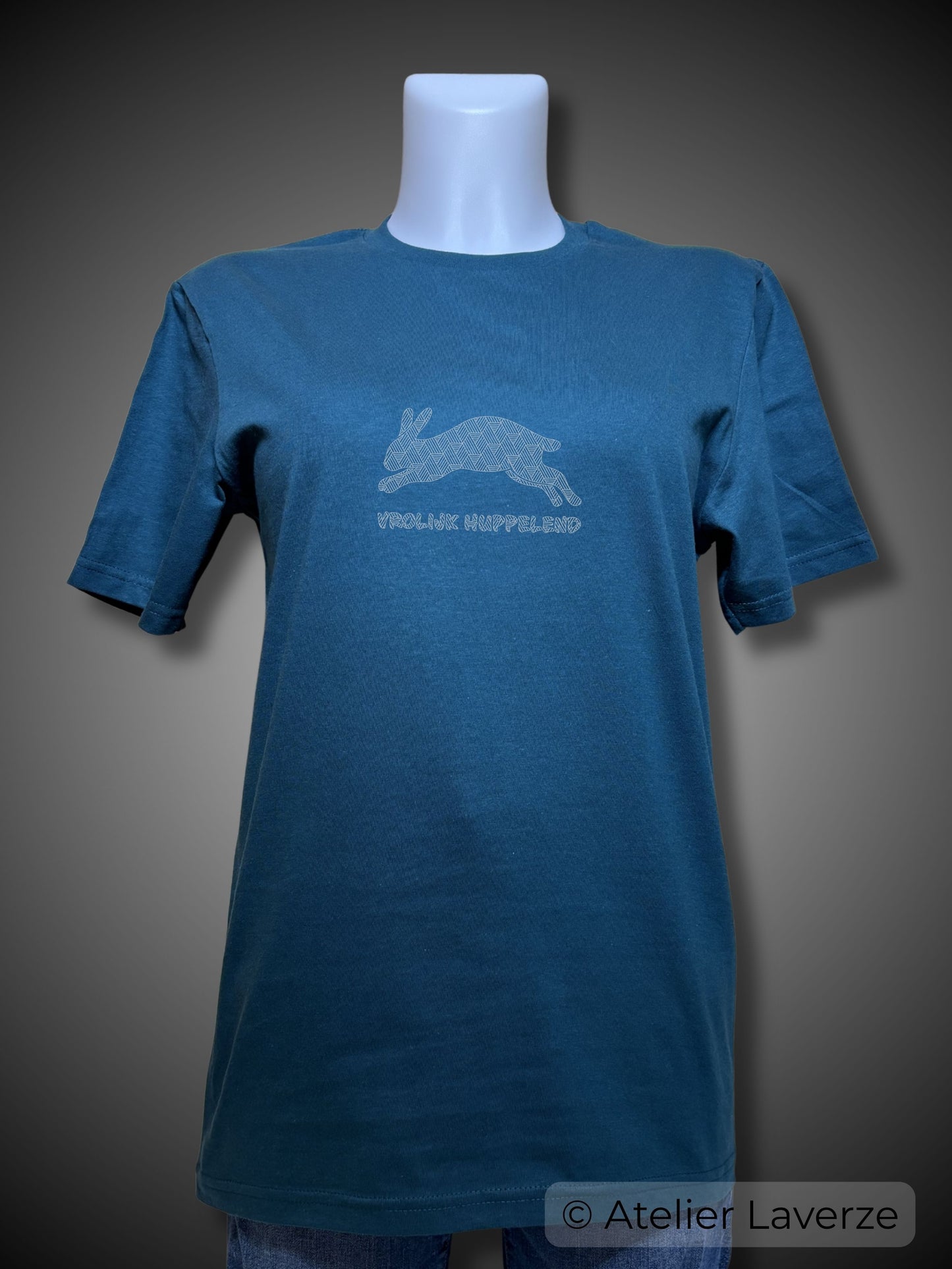 Dames T-shirt / Vrolijk Huppelend