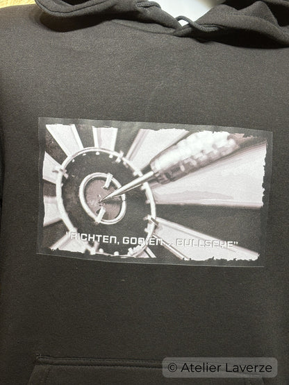 Unisex T-shirt / Richten, Gooien… Bullseye
