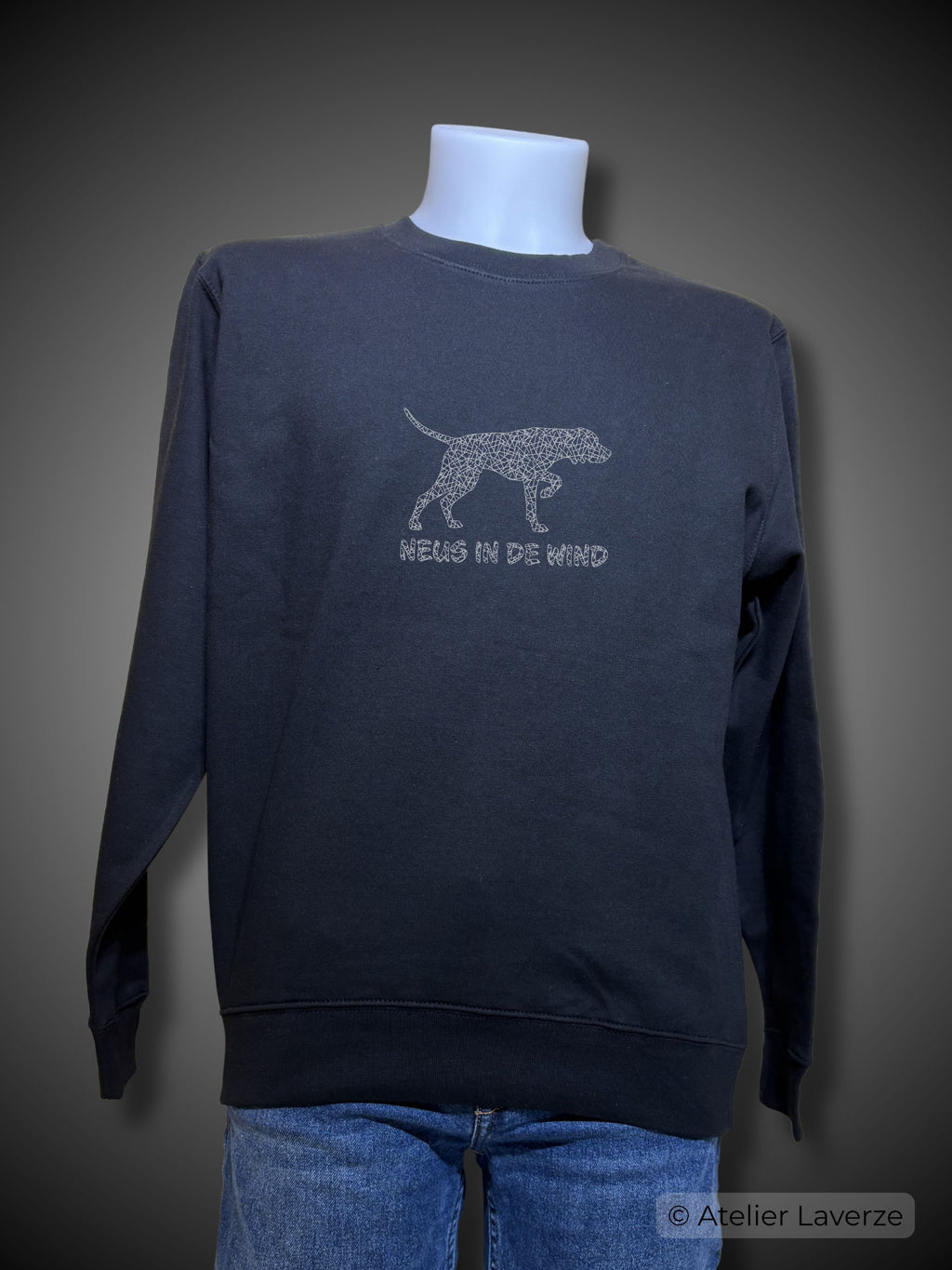 NEUS IN DE WIND (heren sweater)