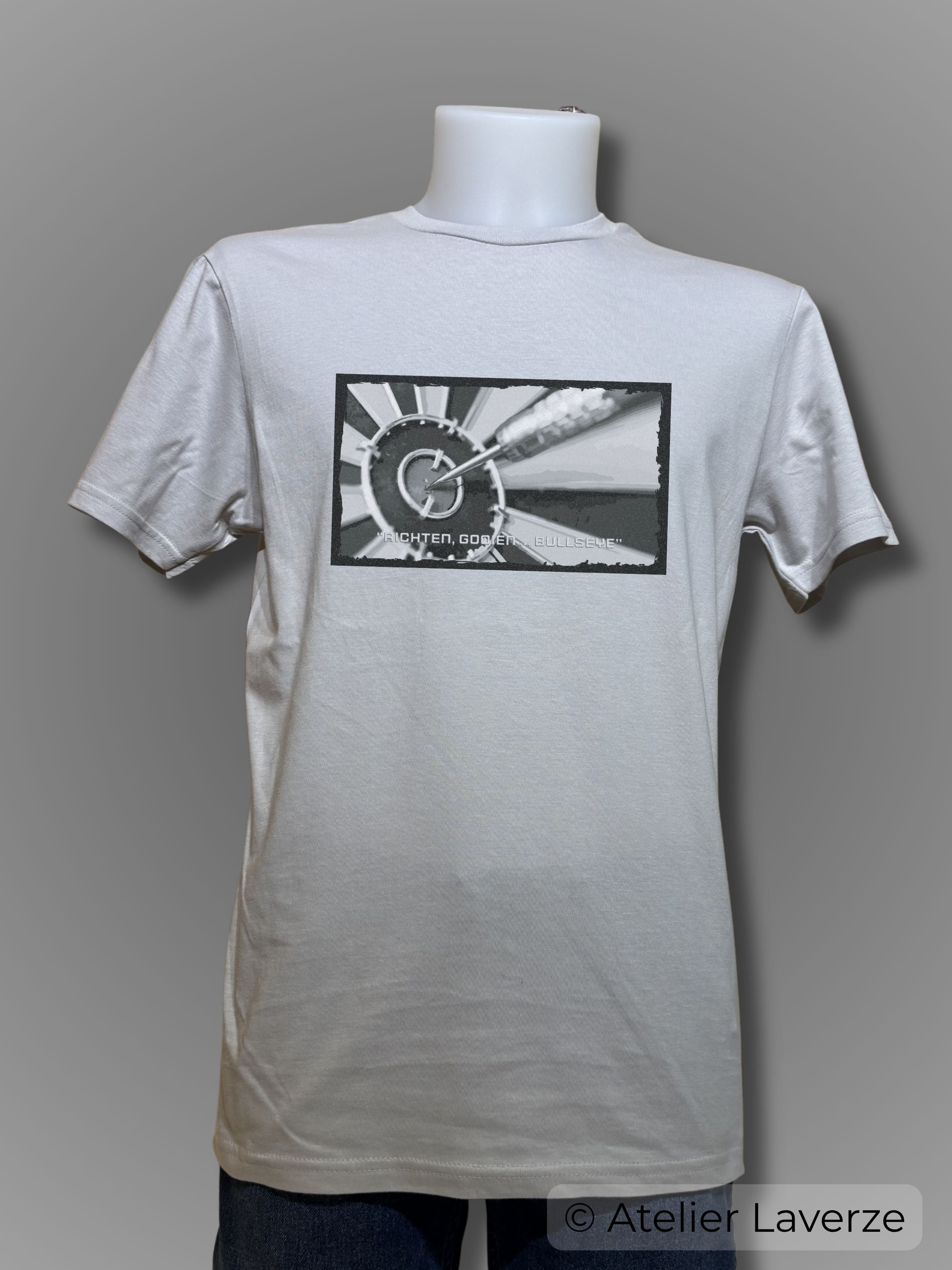 DARTS IN BLACK & WHITE (T-shirts heren)