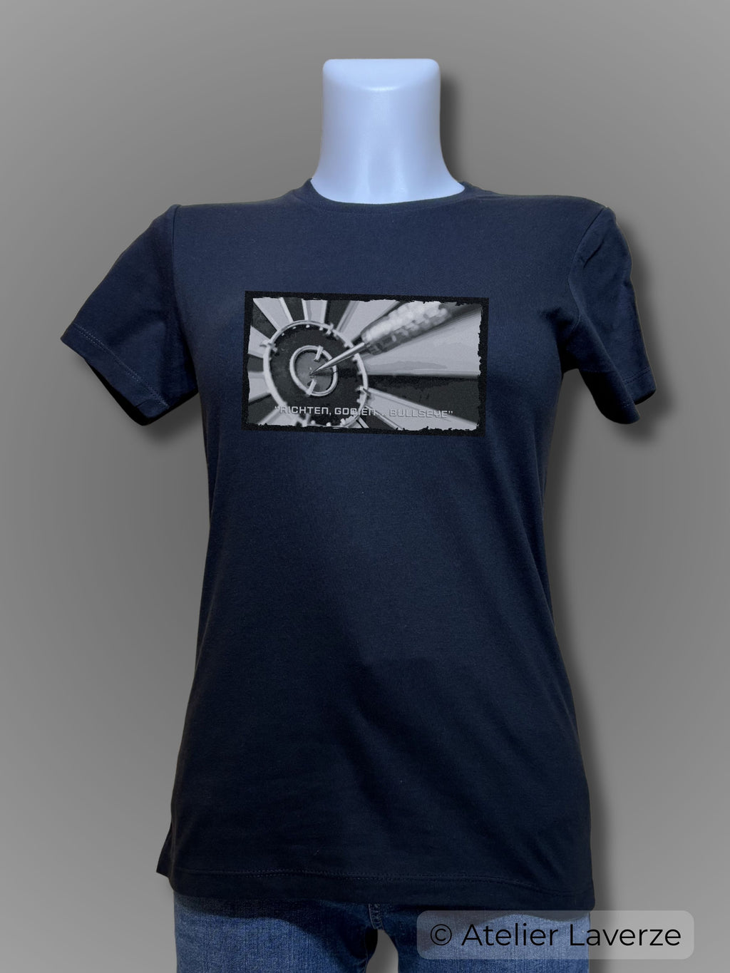 DARTS IN BLACK & WHITE (T-shirts dames)