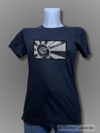 DARTS IN BLACK & WHITE (T-shirts dames)