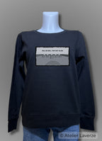 SNOOKER IN BLACK & WHITE (dames sweater)