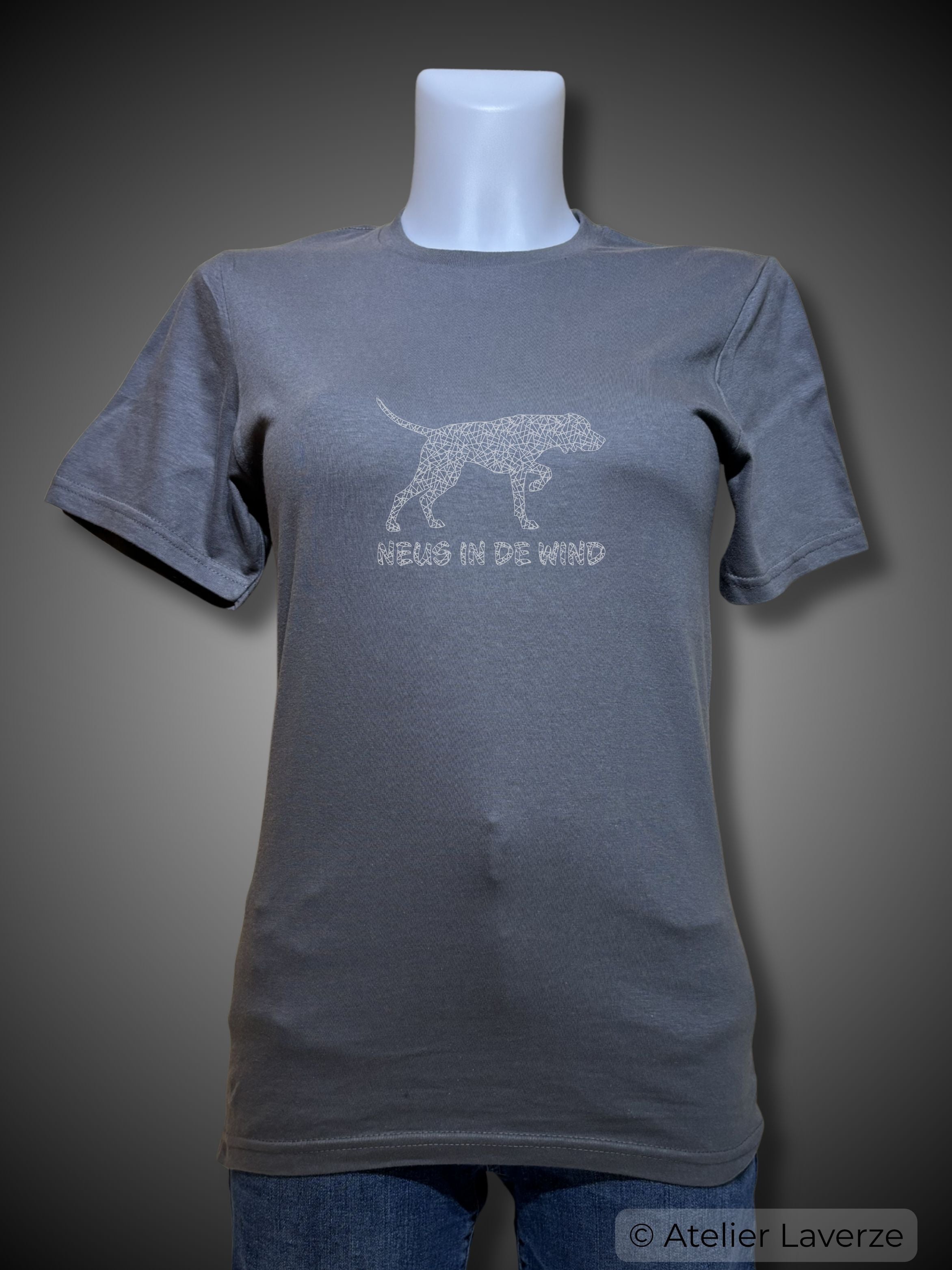 NEUS IN DE WIND (dames t-shirt)