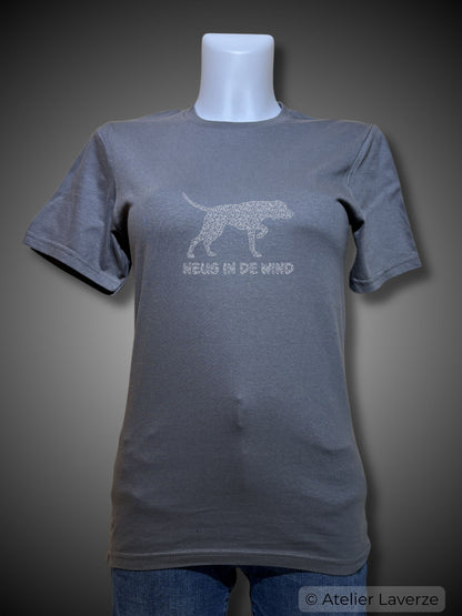 Dames T-shirt / Neus in de Wind