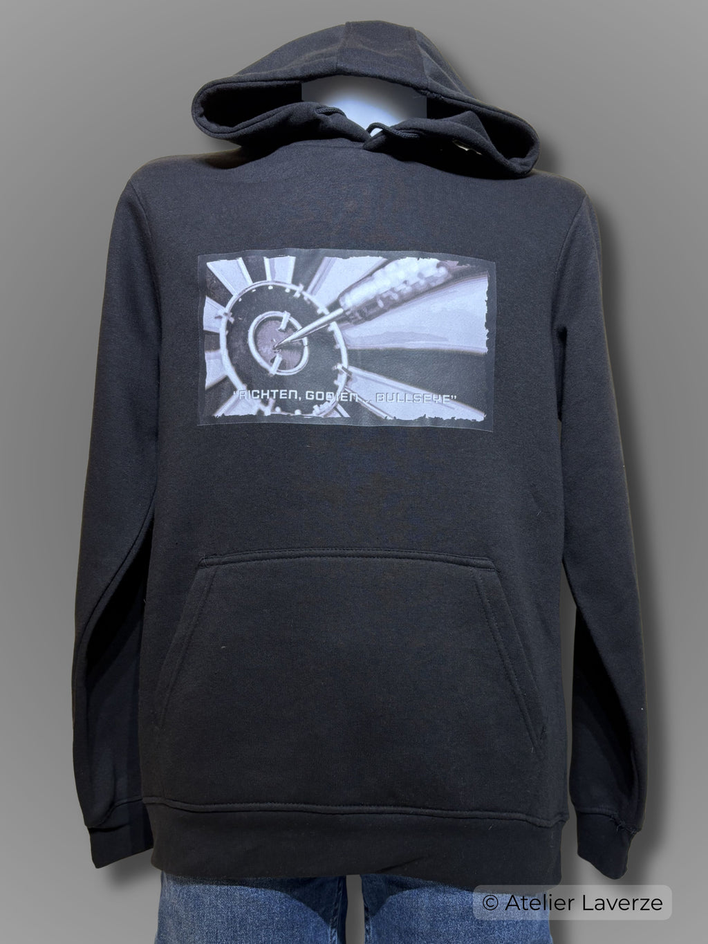 DARTS IN BLACK & WHITE (hoodie)