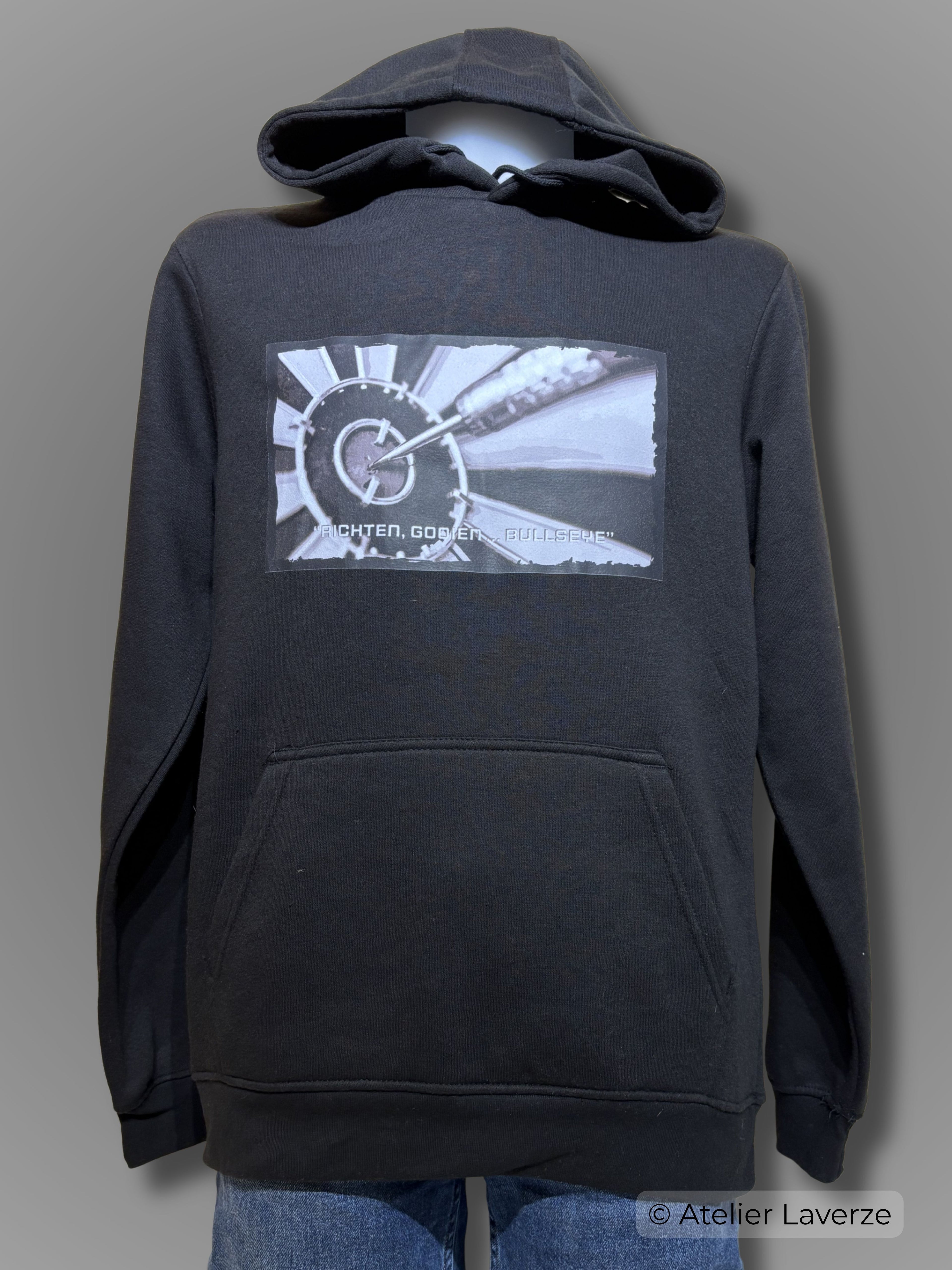 DARTS IN BLACK & WHITE (hoodie)