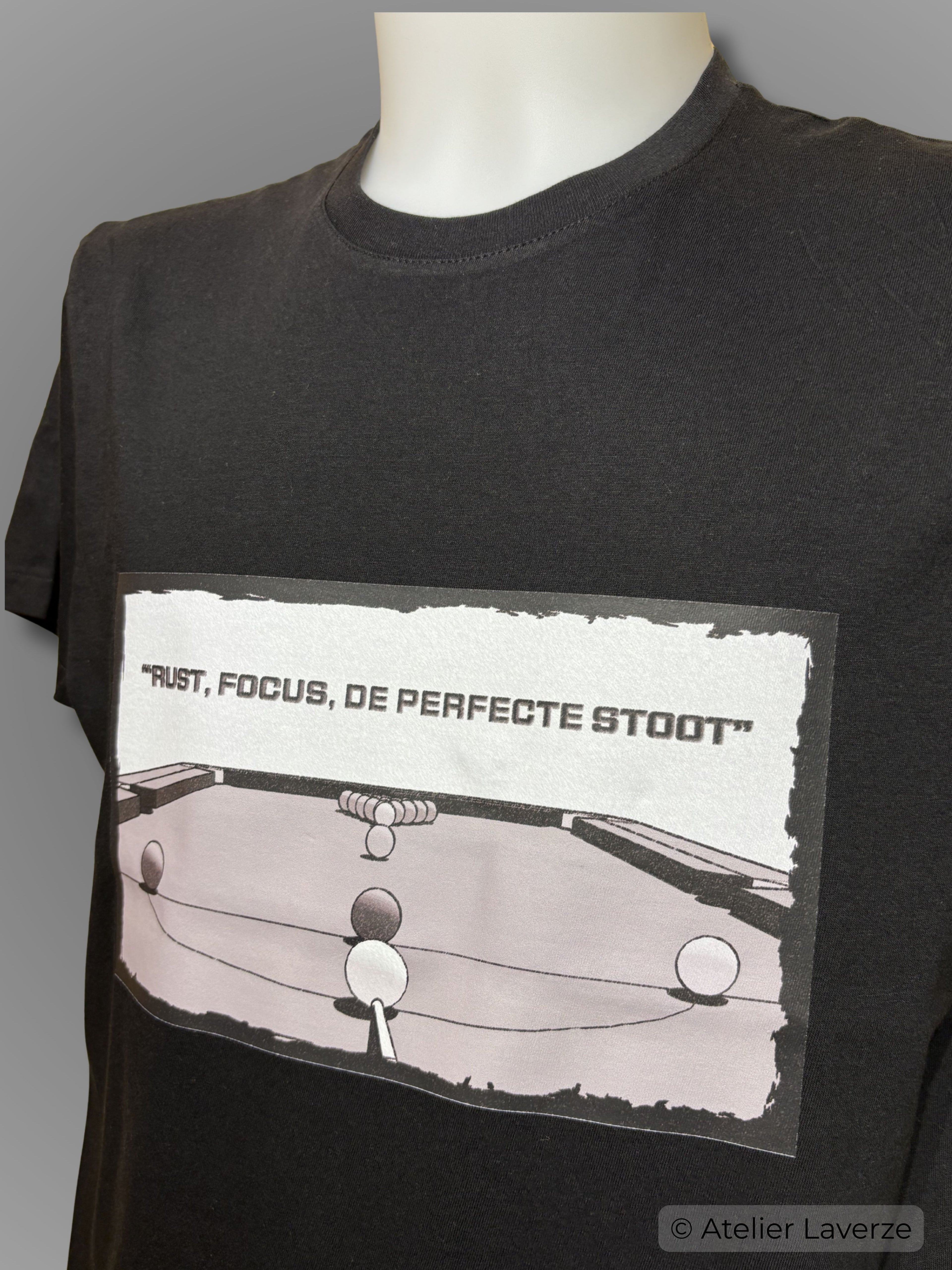 SNOOKER IN BLACK & WHITE (heren sweater)