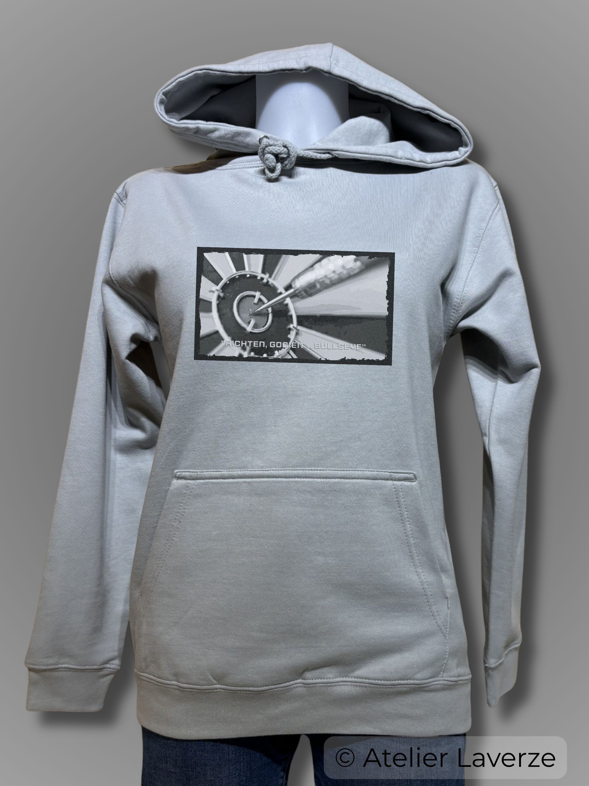 DARTS IN BLACK & WHITE (hoodie)