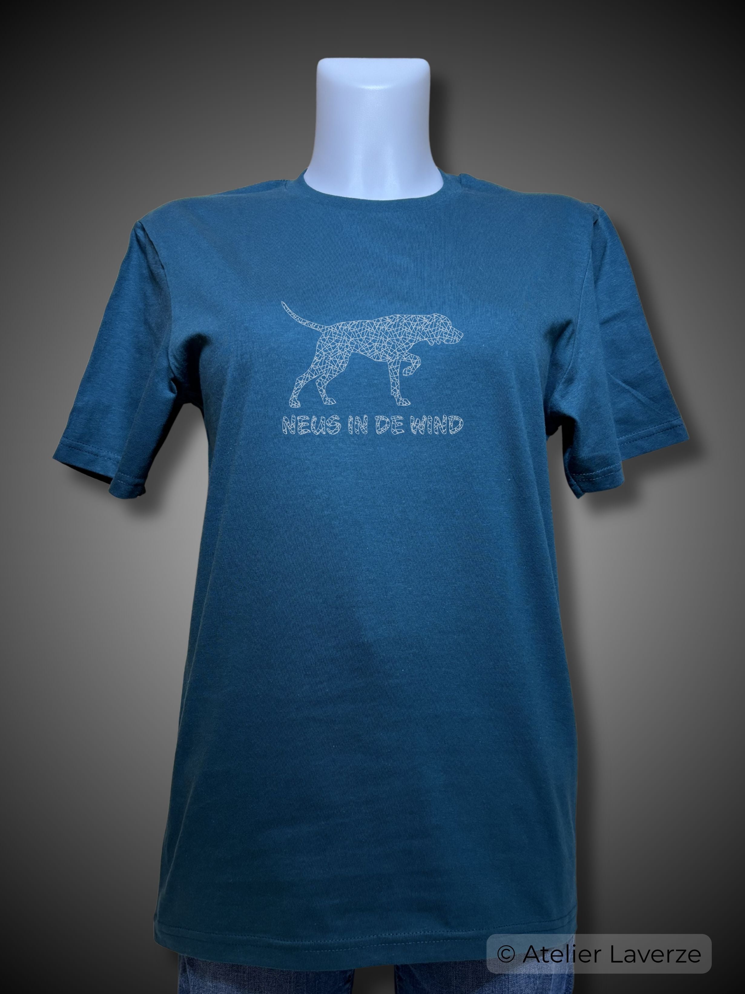 NEUS IN DE WIND (dames t-shirt)