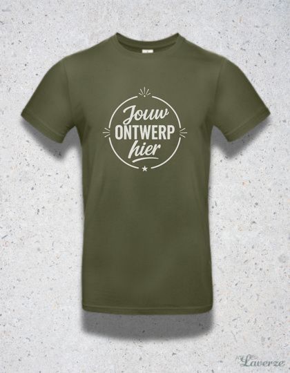 GEPERSONALISEERDE T-SHIRT - UNISEX (uit voorraad)