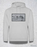 KICKER IN BLACK & WHITE (hoodie)