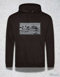 KICKER IN BLACK & WHITE (hoodie)