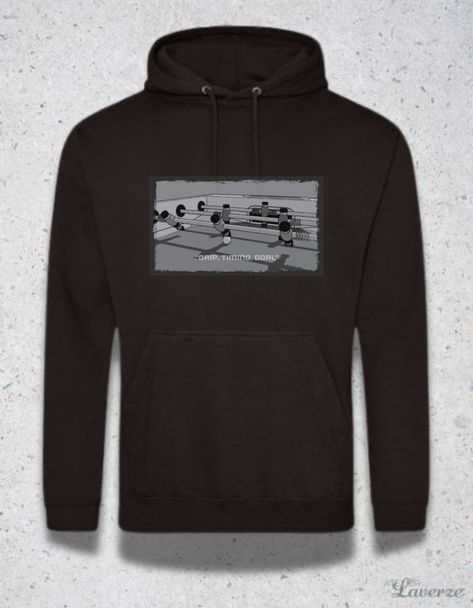 KICKER IN BLACK & WHITE (hoodie)
