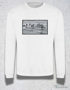 KICKER IN BLACK & WHITE (Unisex sweater)