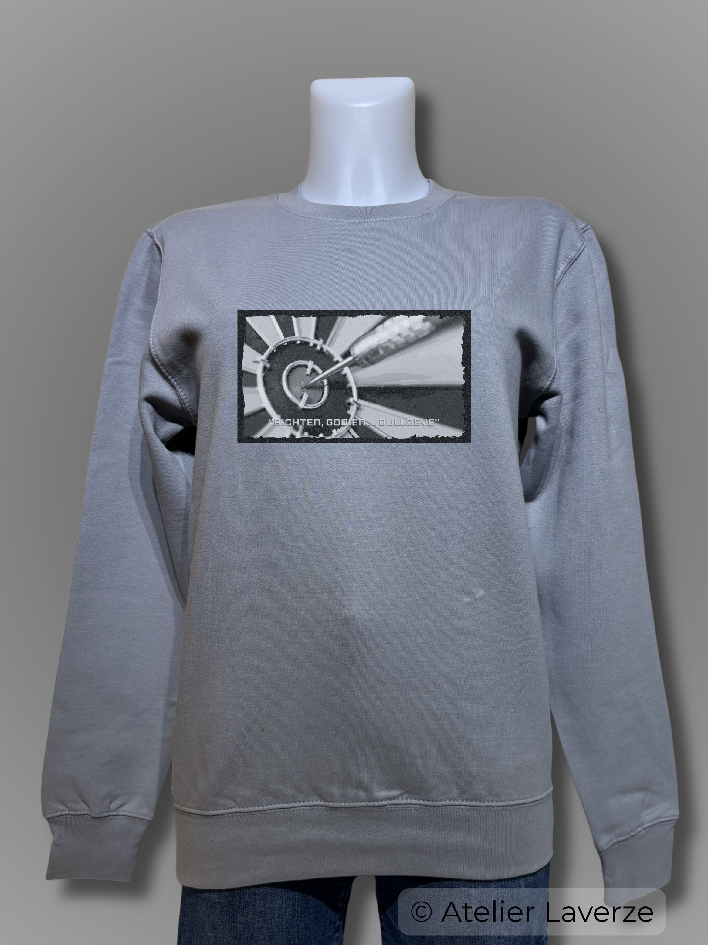 DARTS IN BLACK & WHITE (sweater dames)