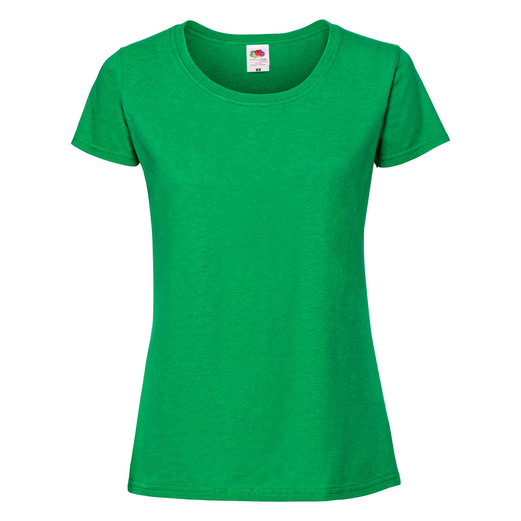 T-SHIRT FRUIT OF THE LOOM PREMIUM - DAMES (maatwerk)