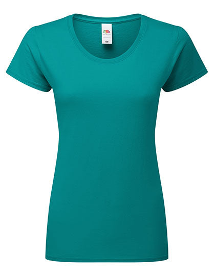 T-SHIRT FRUIT OF THE LOOM PREMIUM - DAMES (maatwerk)