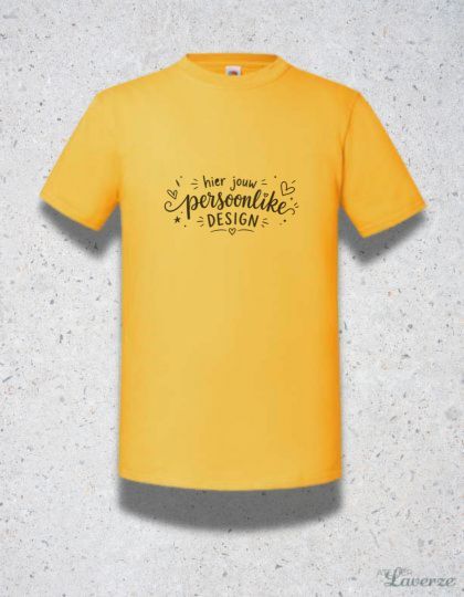 T-SHIRT FRUIT OF THE LOOM PREMIUM - UNISEX (maatwerk)