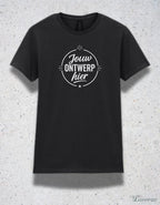 GEPERSONALISEERDE T-SHIRT - DAMESMODEL (uit voorraad)