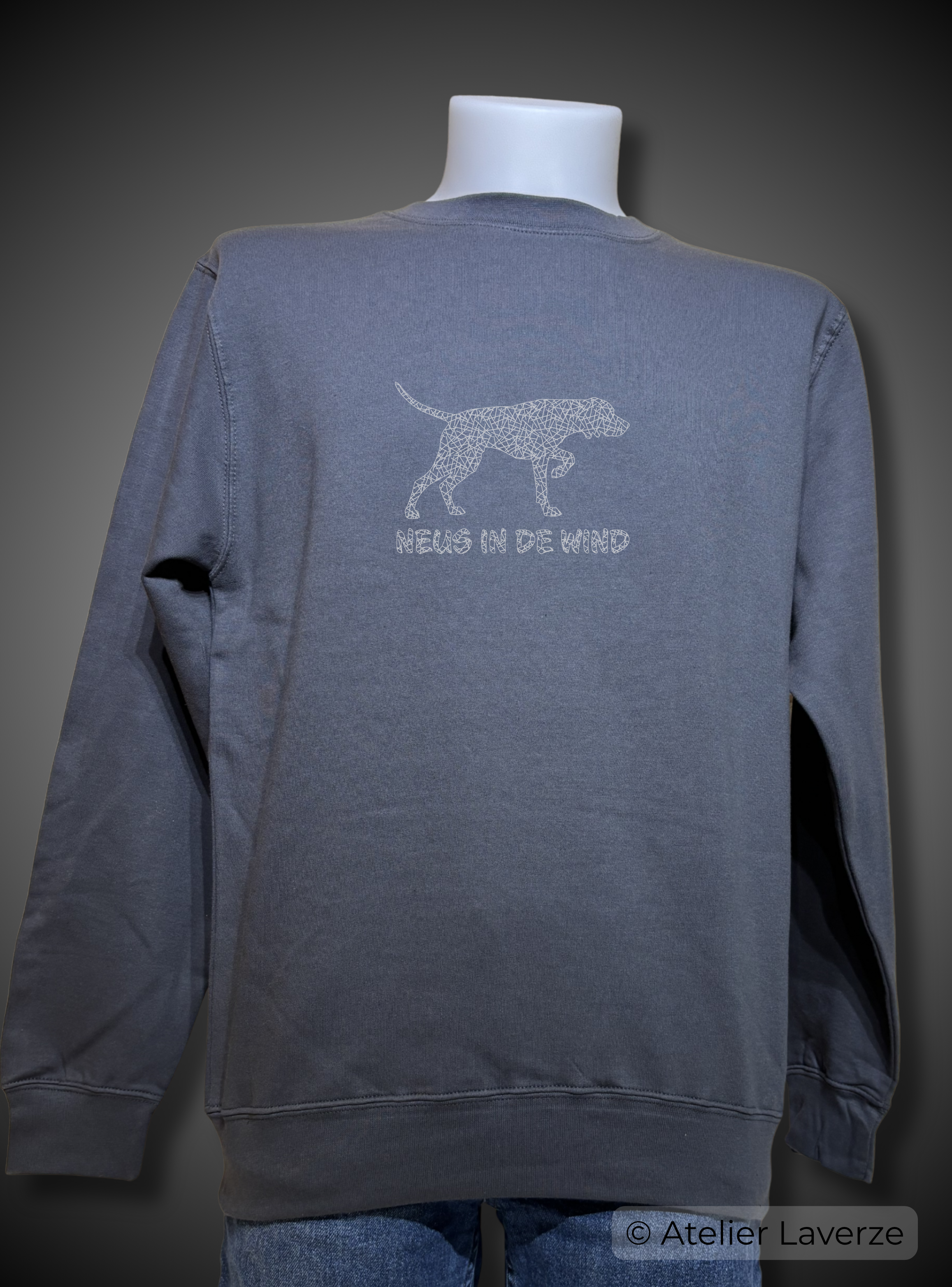 NEUS IN DE WIND (heren sweater)