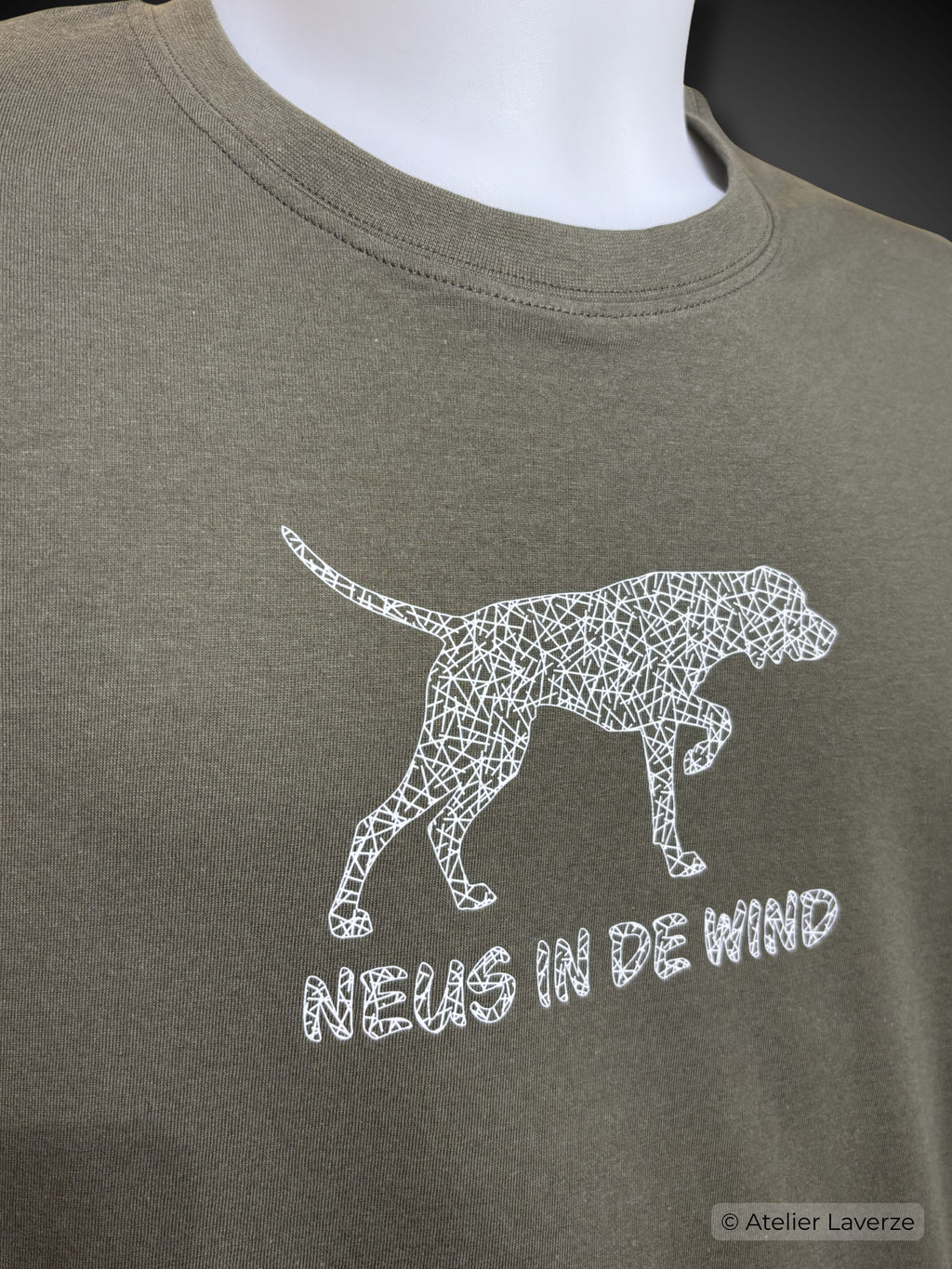 NEUS IN DE WIND (heren sweater)