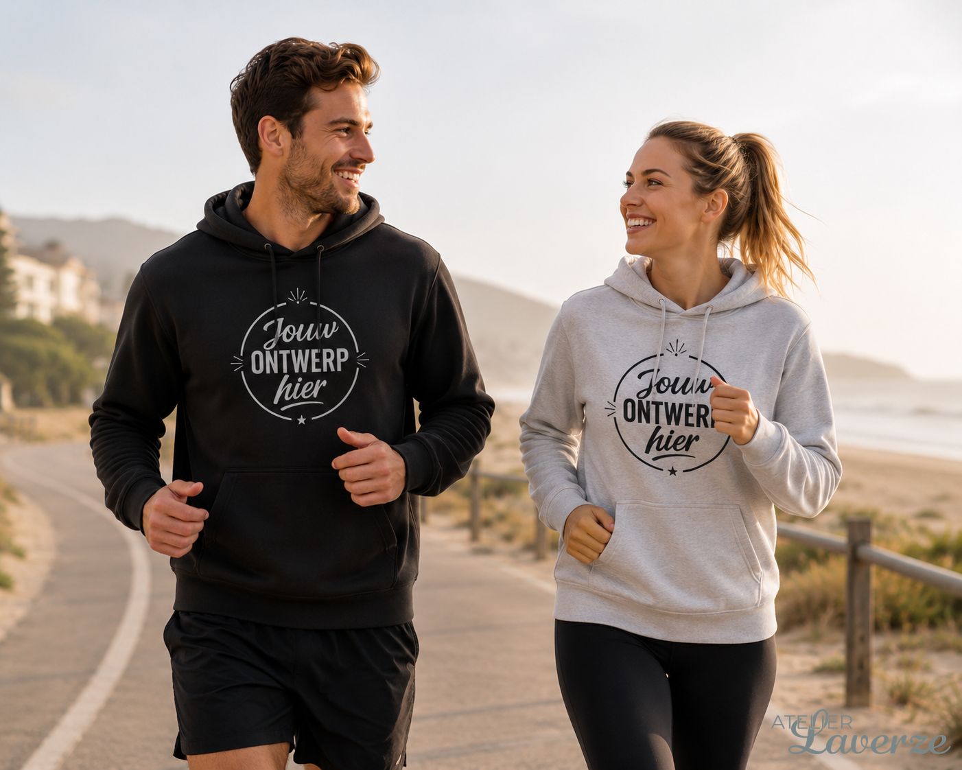 GEPERSONALISEERDE HOODIE - UNISEX (uit voorraad)