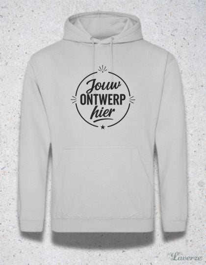 GEPERSONALISEERDE HOODIE - UNISEX (uit voorraad)