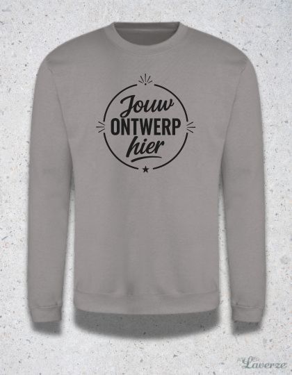 GEPERSONALISEERDE SWEATER - UNISEX (uit voorraad)