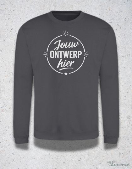 GEPERSONALISEERDE SWEATER - UNISEX (uit voorraad)