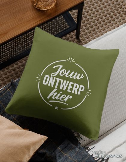 PERSONALISEERBAAR KUSSEN (met binnenkussen)