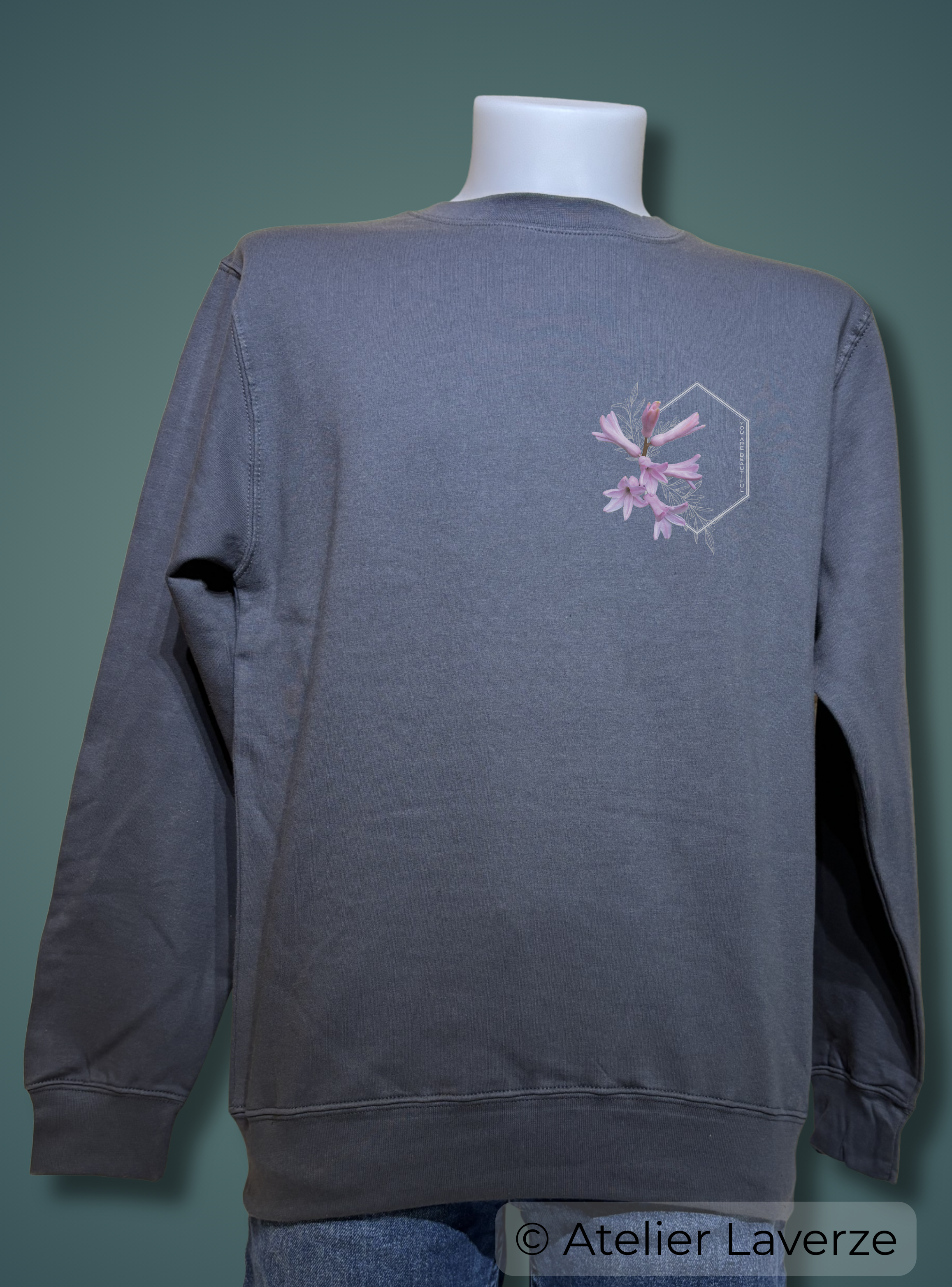YOU ARE BEAUTIFUL (heren sweater)