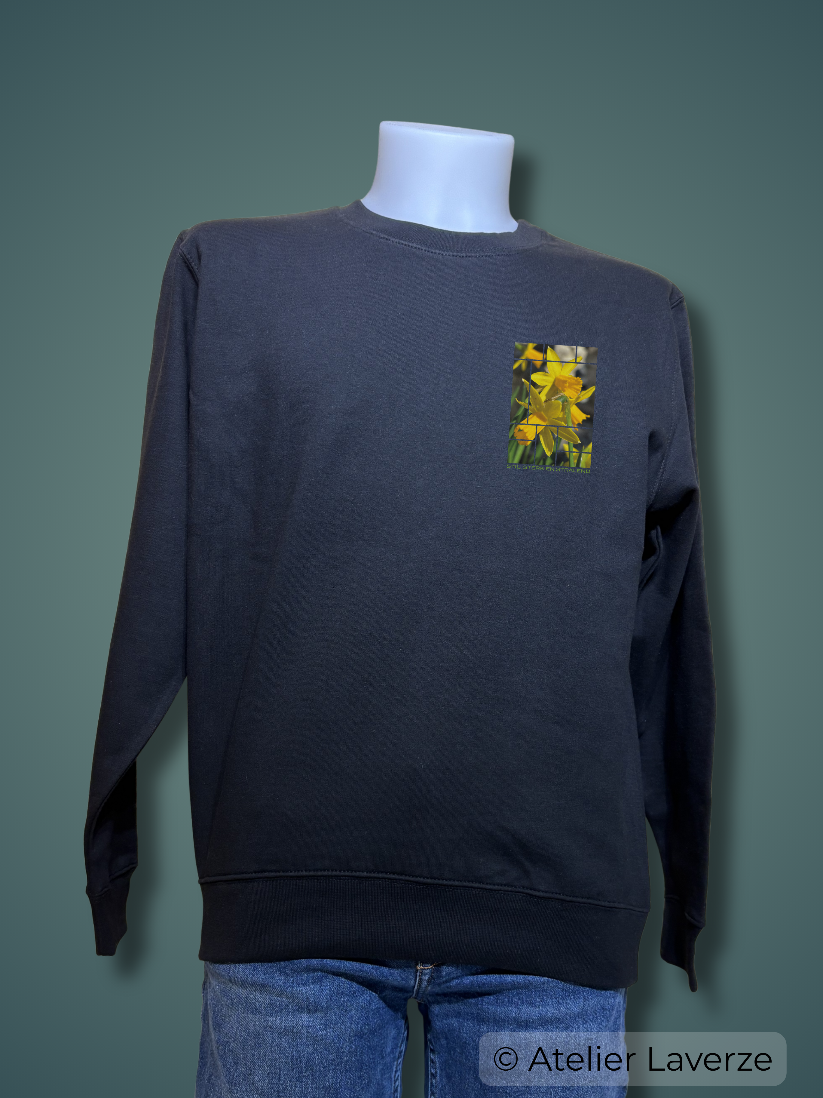 STIL, STERK EN STRALEND (heren sweater)