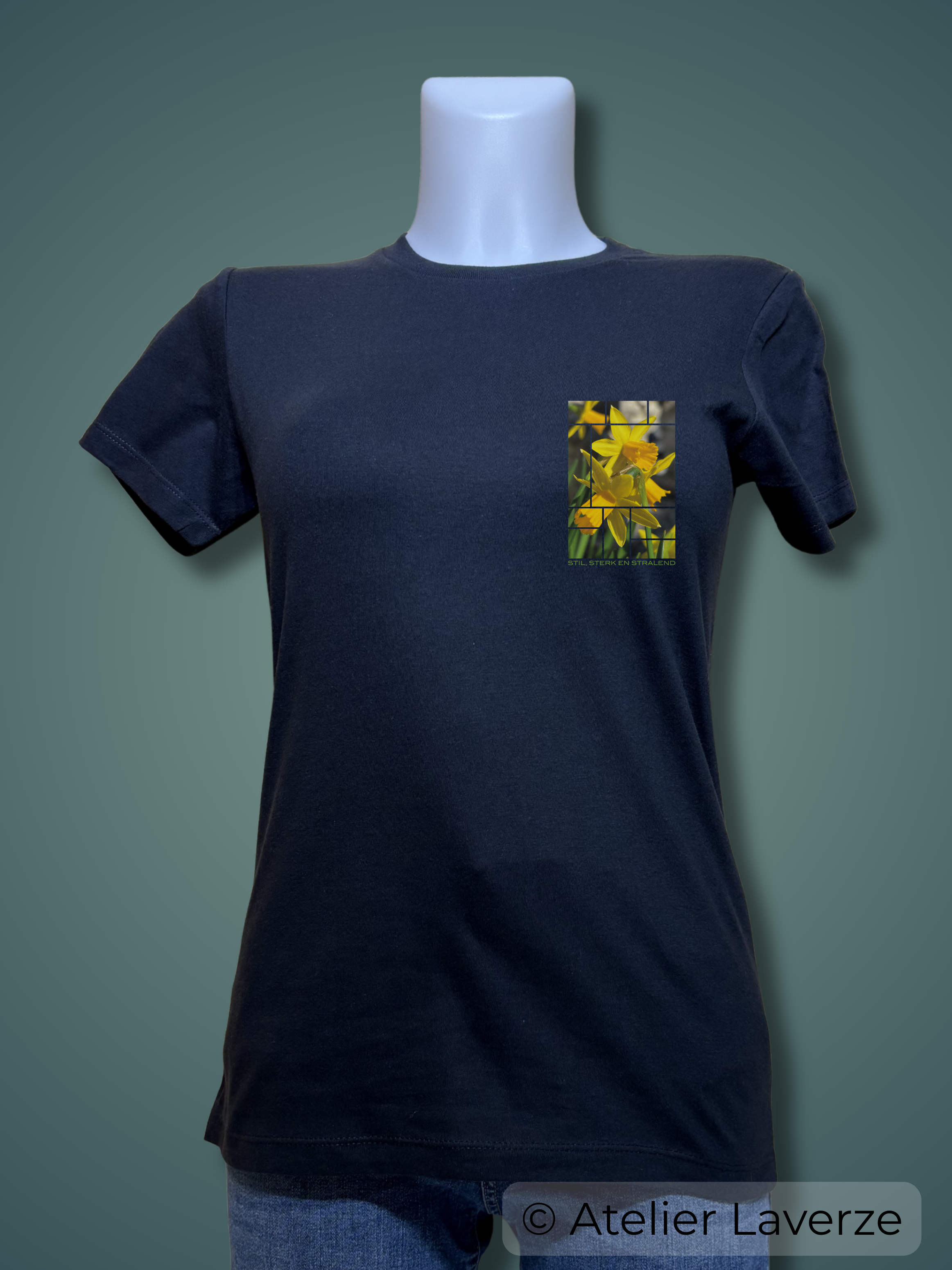 STIL, STERK EN STRALEND (dames t-shirt)