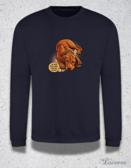 ZWAAR LEVEN (sweater)