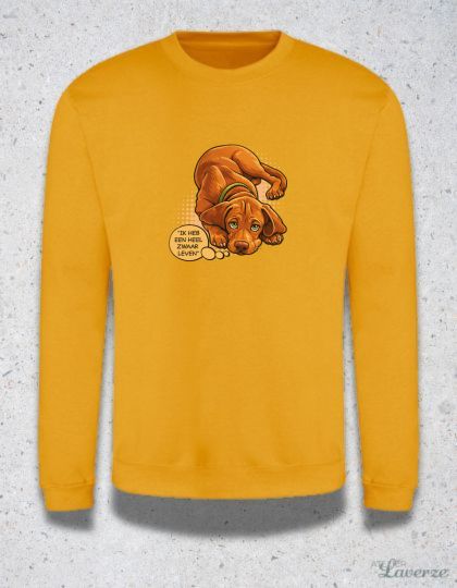 ZWAAR LEVEN (sweater)