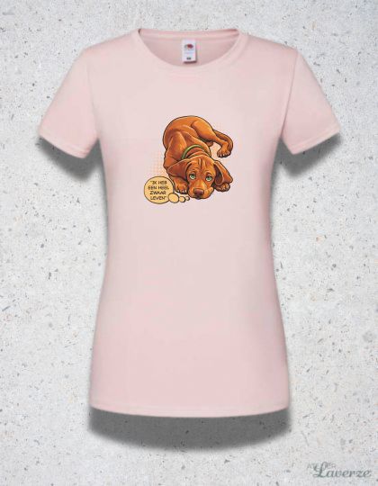 ZWAAR LEVEN (dames t-shirt)