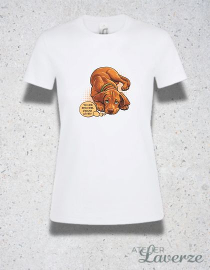 ZWAAR LEVEN (dames t-shirt)