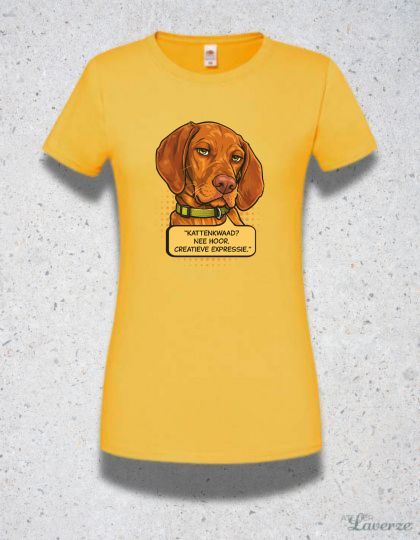 KATTENKWAAD (dames t-shirt)