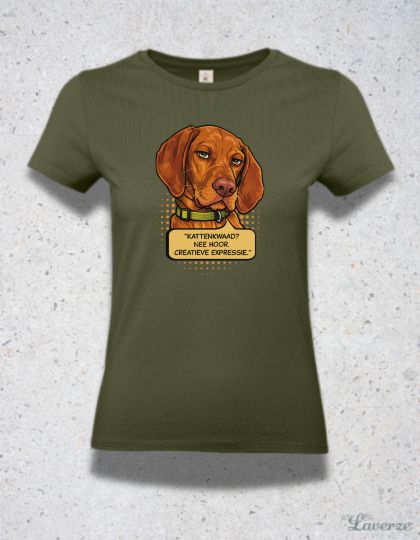 KATTENKWAAD (dames t-shirt)