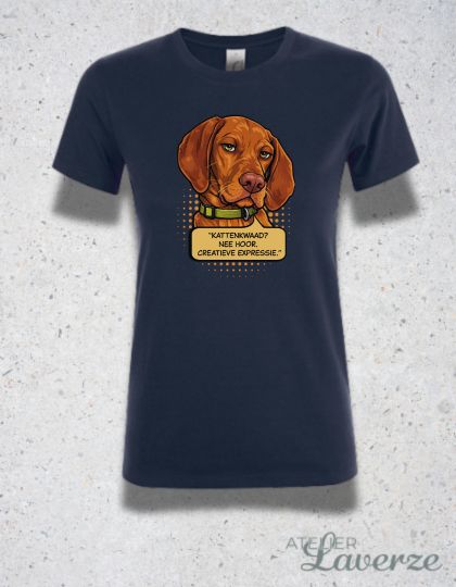 KATTENKWAAD (dames t-shirt)
