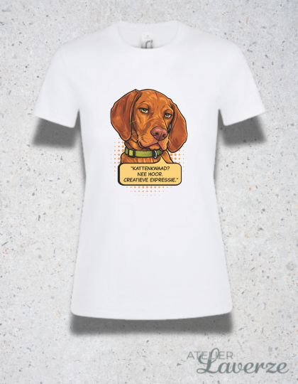 KATTENKWAAD (dames t-shirt)