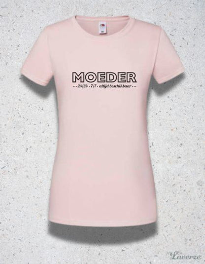 Dames T-shirt / Mama 24/7