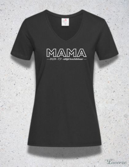 MAMA (t-shirt met v-hals)