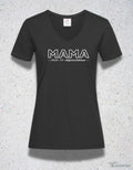 MAMA (t-shirt met v-hals)