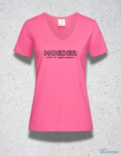 MAMA (t-shirt met v-hals)